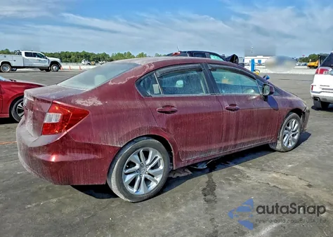 2012 Honda Civic Lx from USA, damaged, VIN 2HGFB2F53CH609300